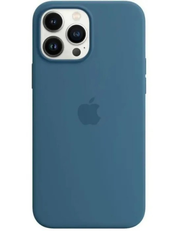 Накладка Apple iPhone 13 Silicon Case MagSafe (Полярная лазурь)