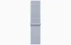 Apple Watch Series SE 2024 40mm Silver Aluminum Case with Blue Cloud Sport Loop